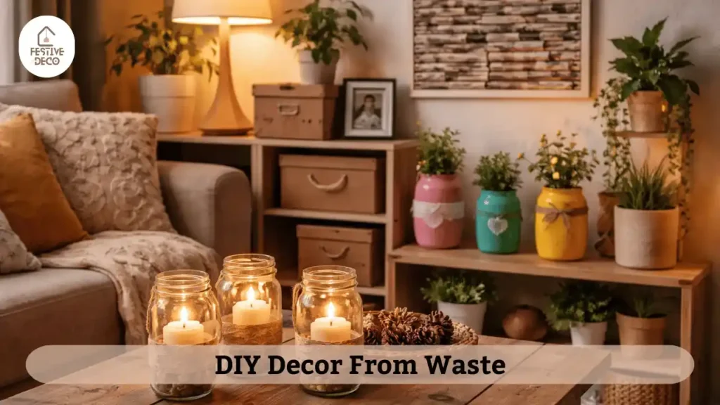 DIY Decor From Waste