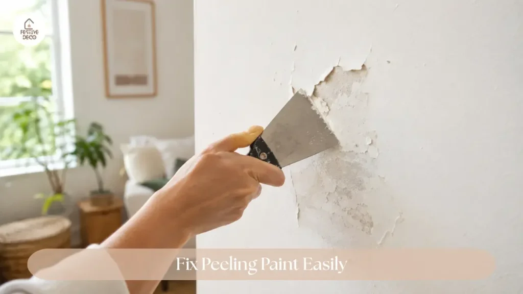 How to Fix Peeling Paint on Walls: Easy Solutions